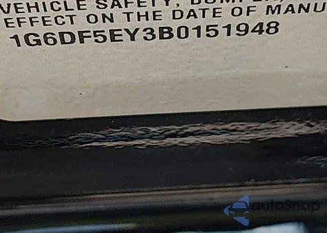 2011 Cadillac Cts Luxury из США, поврежденный, VIN 1G6DF5EY3B0151948